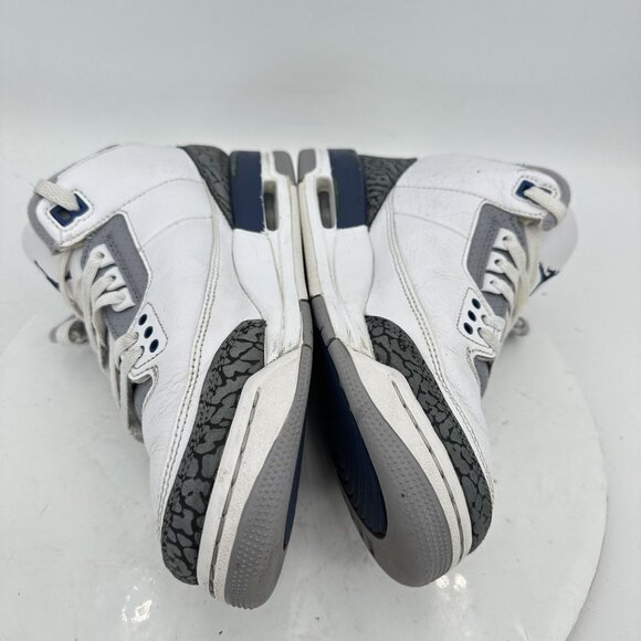 Nike Air Jordan 3 Youth Size 6.5Y Women 8 DM0967-140 Midnight Navy Training Shoe - Picture 5 of 12